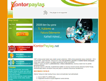 Tablet Screenshot of kontorpaylas.net